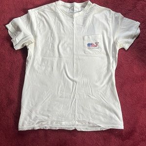 Vineyard vines American flag t shirt